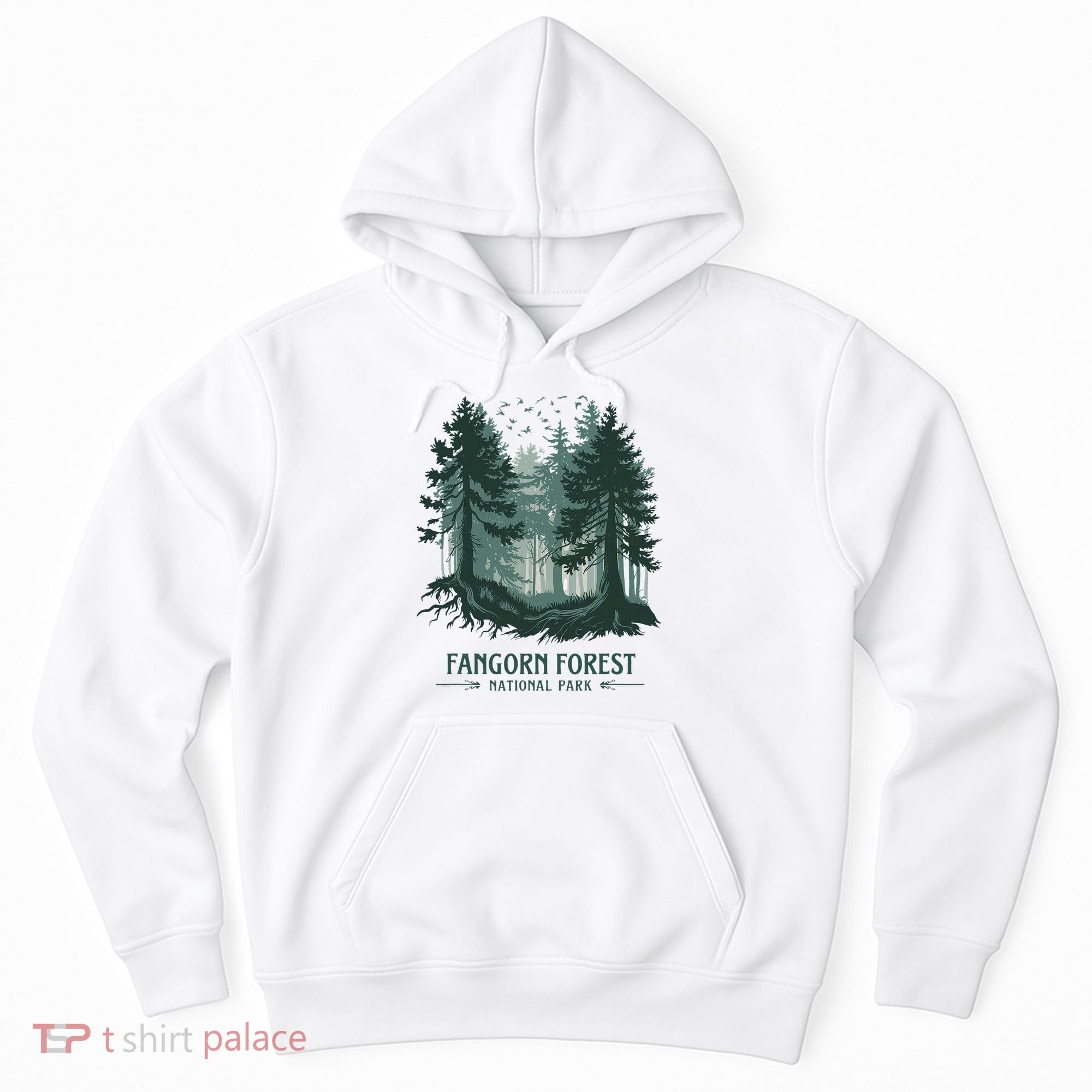 Fangorn Forest National Park Bookworms Saying Hoodie
