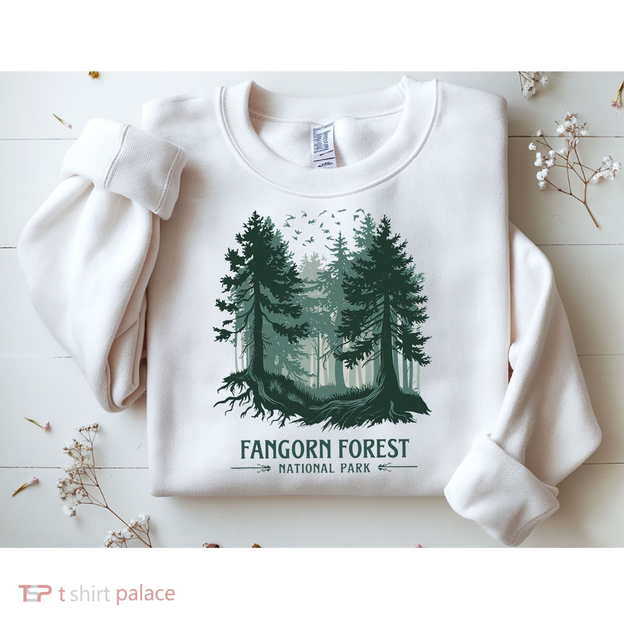Fangorn Forest National Park Bookworms Saying Sweatshirt