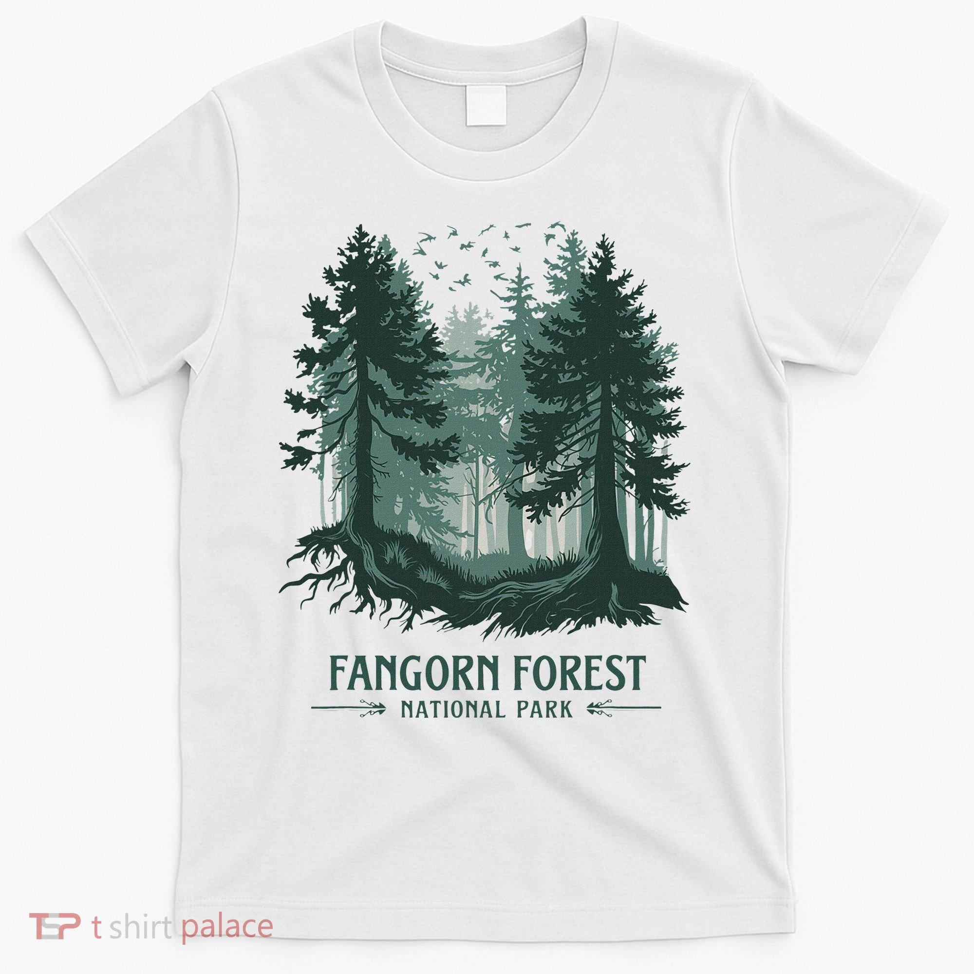 Fangorn Forest National Park Bookworms Saying T-Shirt