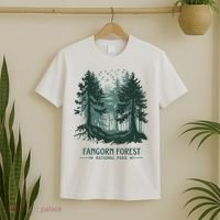 Fangorn Forest National Park Bookworms Saying T-Shirt thumb 2