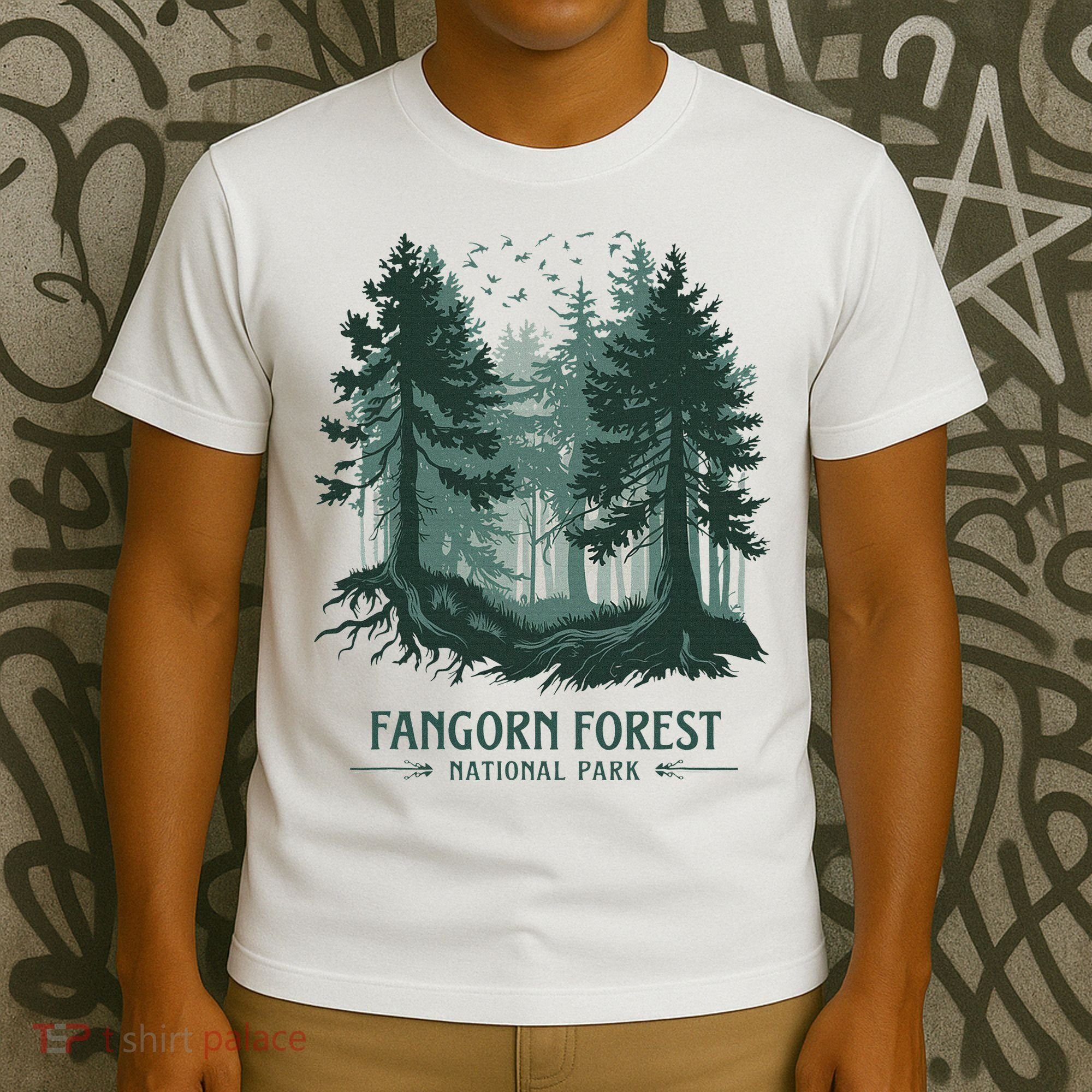 Fangorn Forest National Park Bookworms Saying T-Shirt