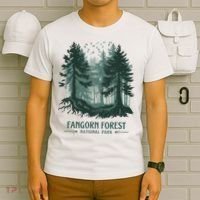 Fangorn Forest National Park Bookworms Saying T-Shirt thumb 6