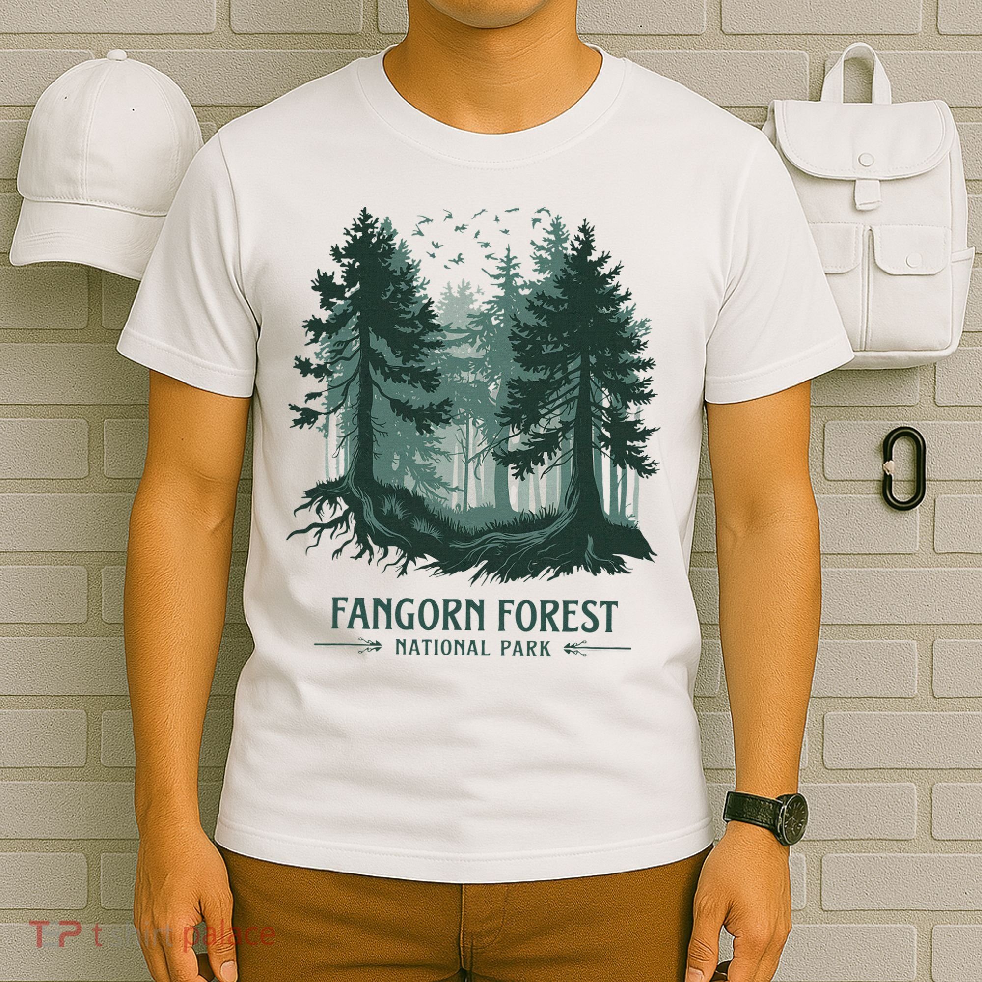 Fangorn Forest National Park Bookworms Saying T-Shirt