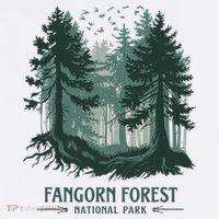Fangorn Forest National Park Bookworms Saying T-Shirt thumb 7
