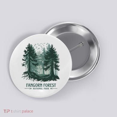 Fangorn Forest National Park Bookworms Saying Button
