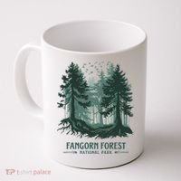 Fangorn Forest National Park Bookworms Saying Coffee Mug thumb 0