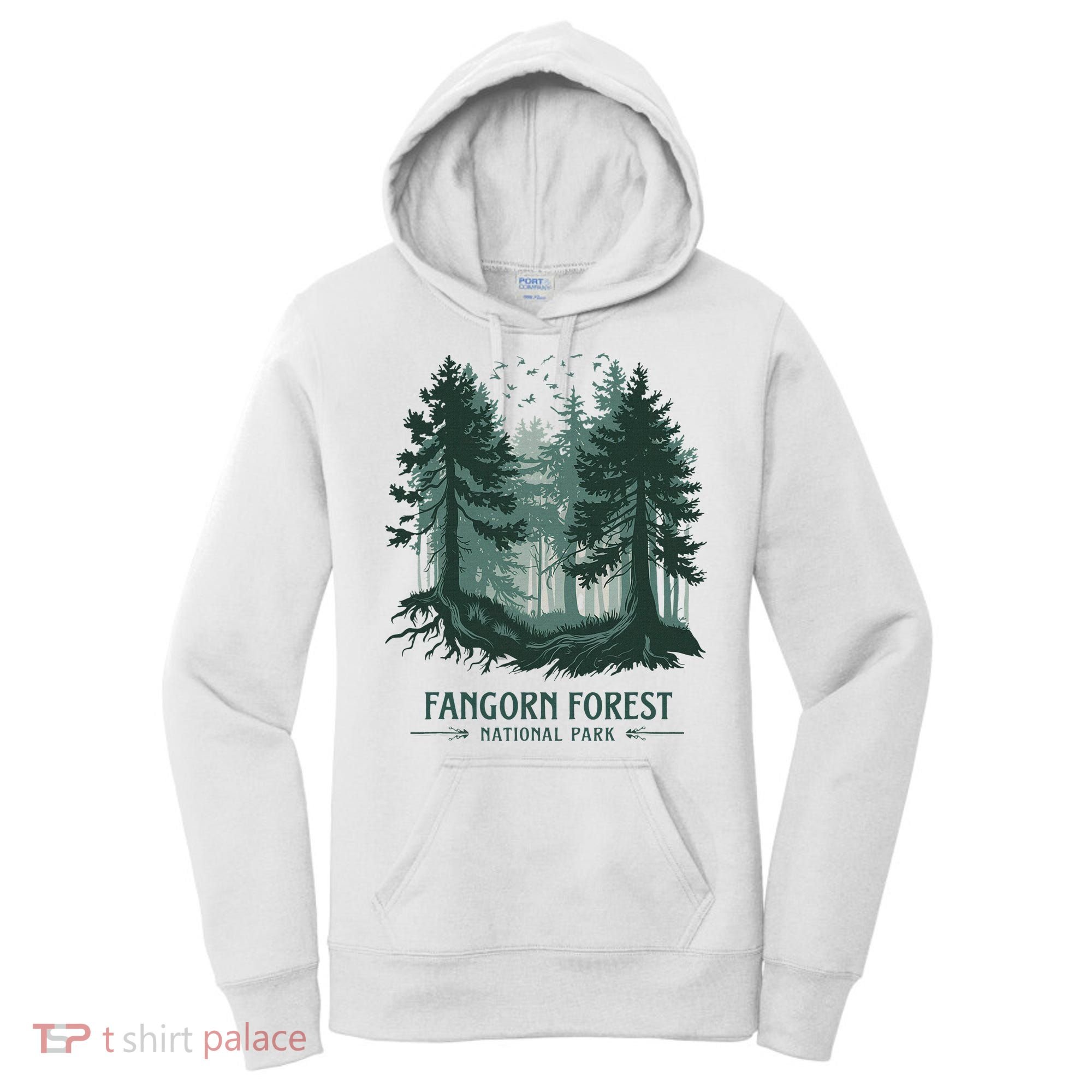 Fangorn Forest National Park Bookworms Saying Women's Hoodie