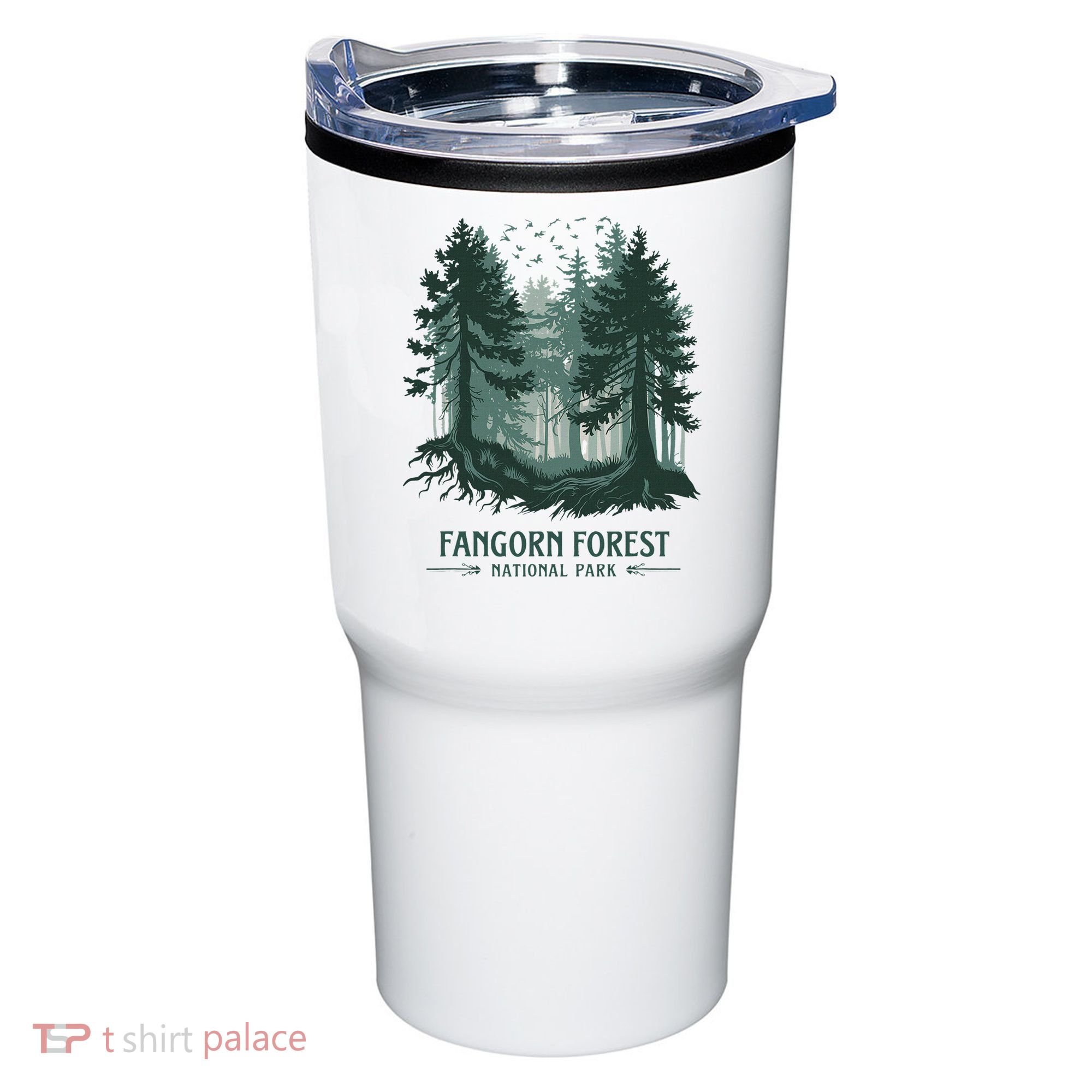 Fangorn Forest National Park Bookworms Saying Tumbler