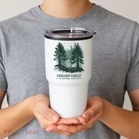 Fangorn Forest National Park Bookworms Saying Tumbler thumb 2