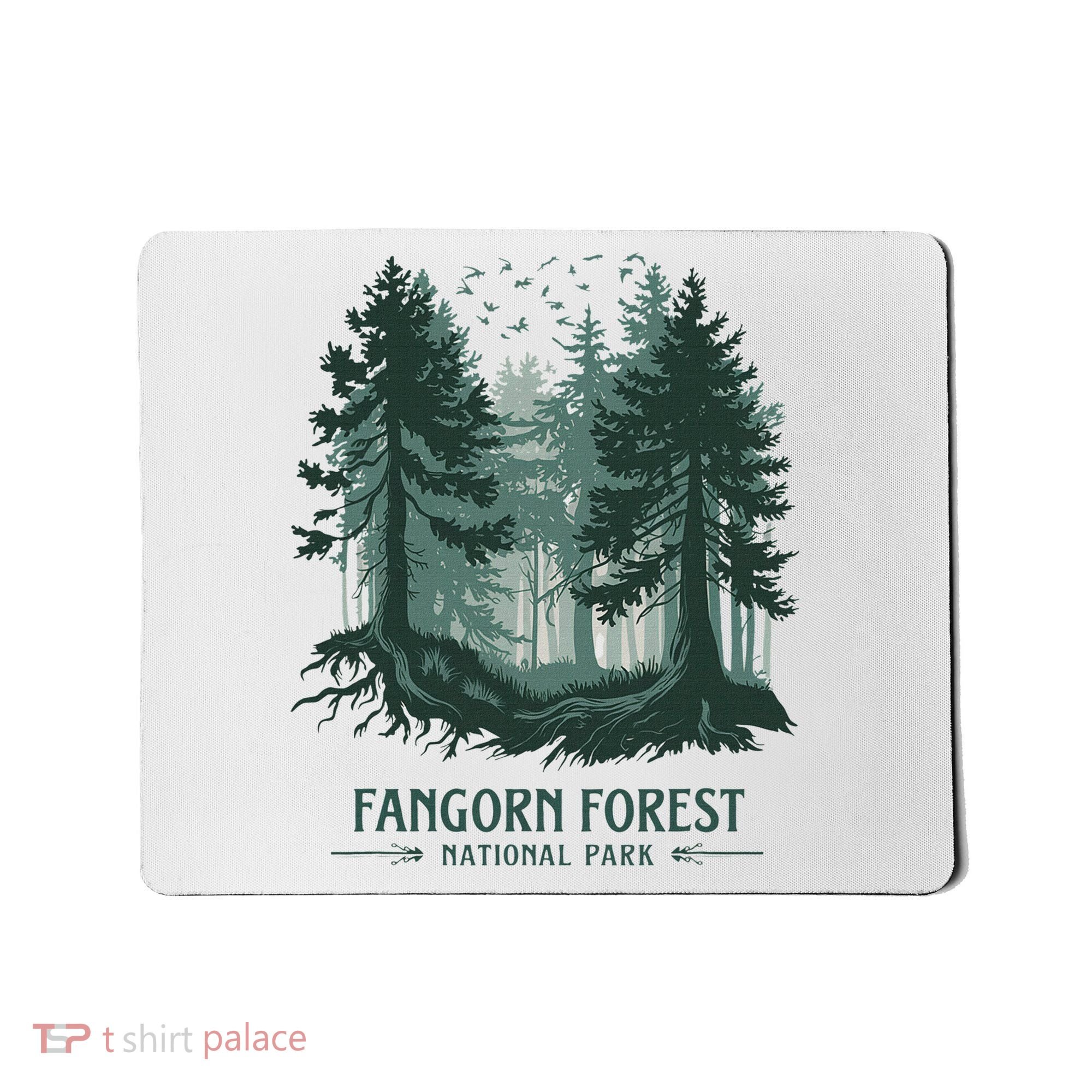 Fangorn Forest National Park Bookworms Saying Mousepad