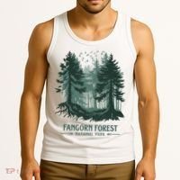 Fangorn Forest National Park Bookworms Saying Tank Top thumb 3