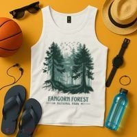 Fangorn Forest National Park Bookworms Saying Tank Top thumb 4