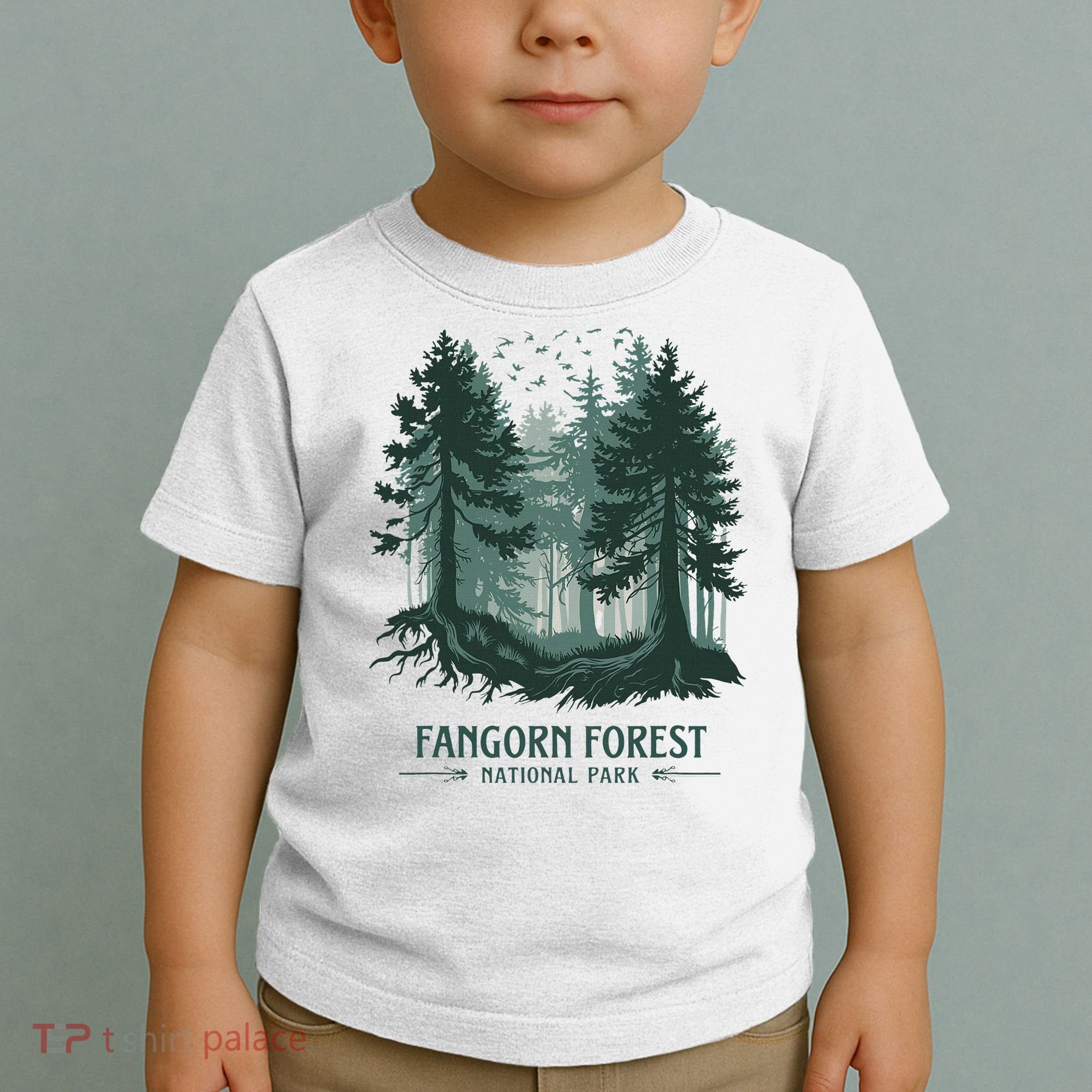 Fangorn Forest National Park Bookworms Saying Toddler T-Shirt