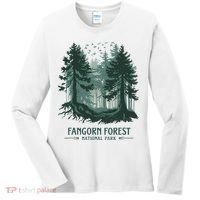 Fangorn Forest National Park Bookworms Saying Women's Long Sleeve Shirt thumb 0