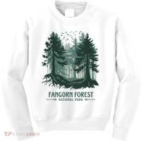 Fangorn Forest National Park Bookworms Saying Kids Sweatshirt thumb 0