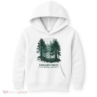 Fangorn Forest National Park Bookworms Saying Kids Hoodie thumb 0