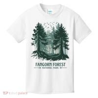 Fangorn Forest National Park Bookworms Saying Kids T-Shirt thumb 0
