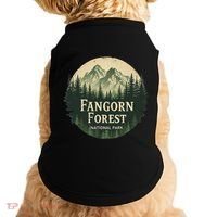 Fangorn Forest National Park Bookworms Saying Doggie Tank thumb 0