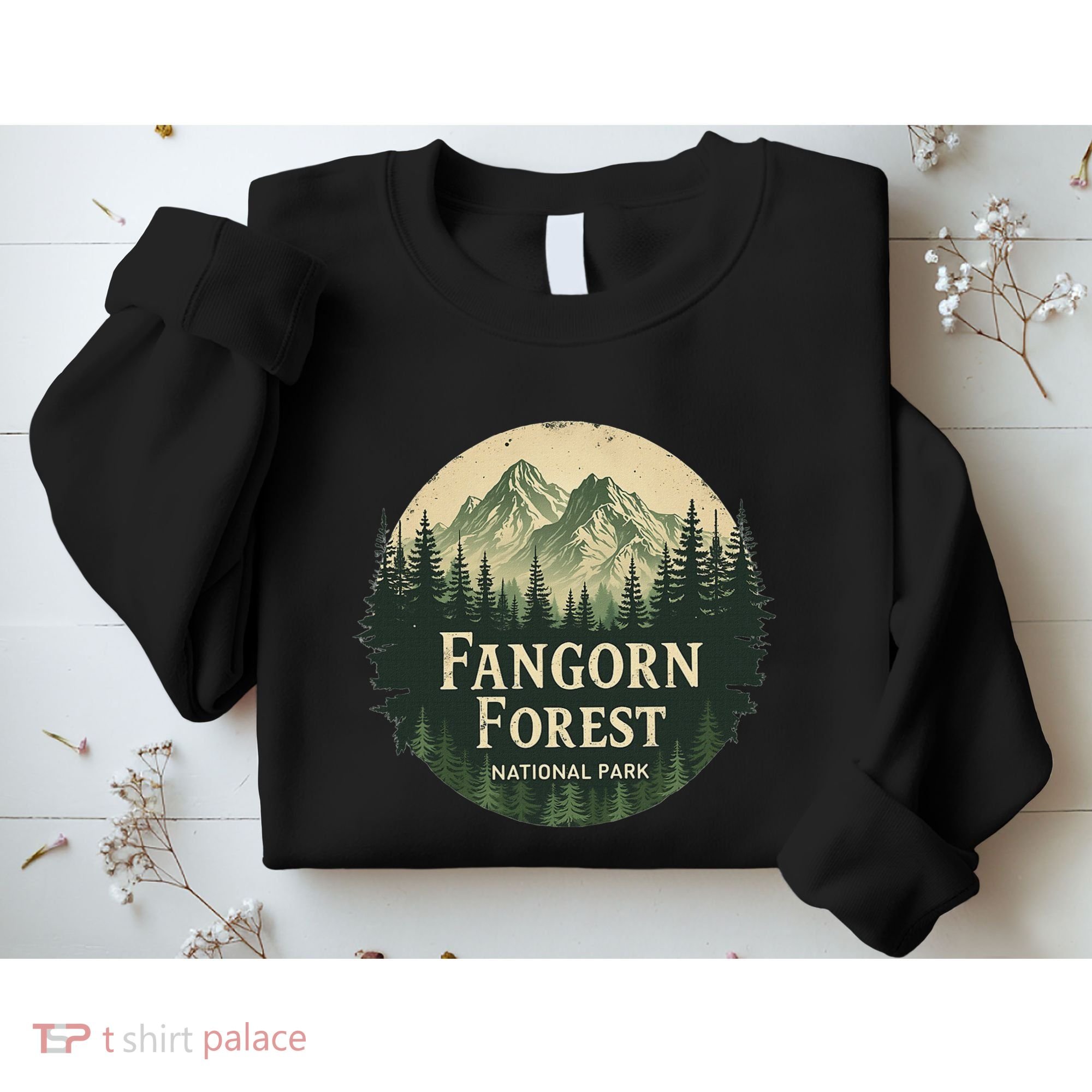 Fangorn Forest National Park Bookworms Saying Sweatshirt