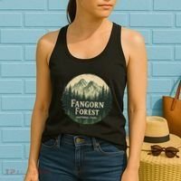 Fangorn Forest National Park Bookworms Saying Women's Tank Top thumb 2