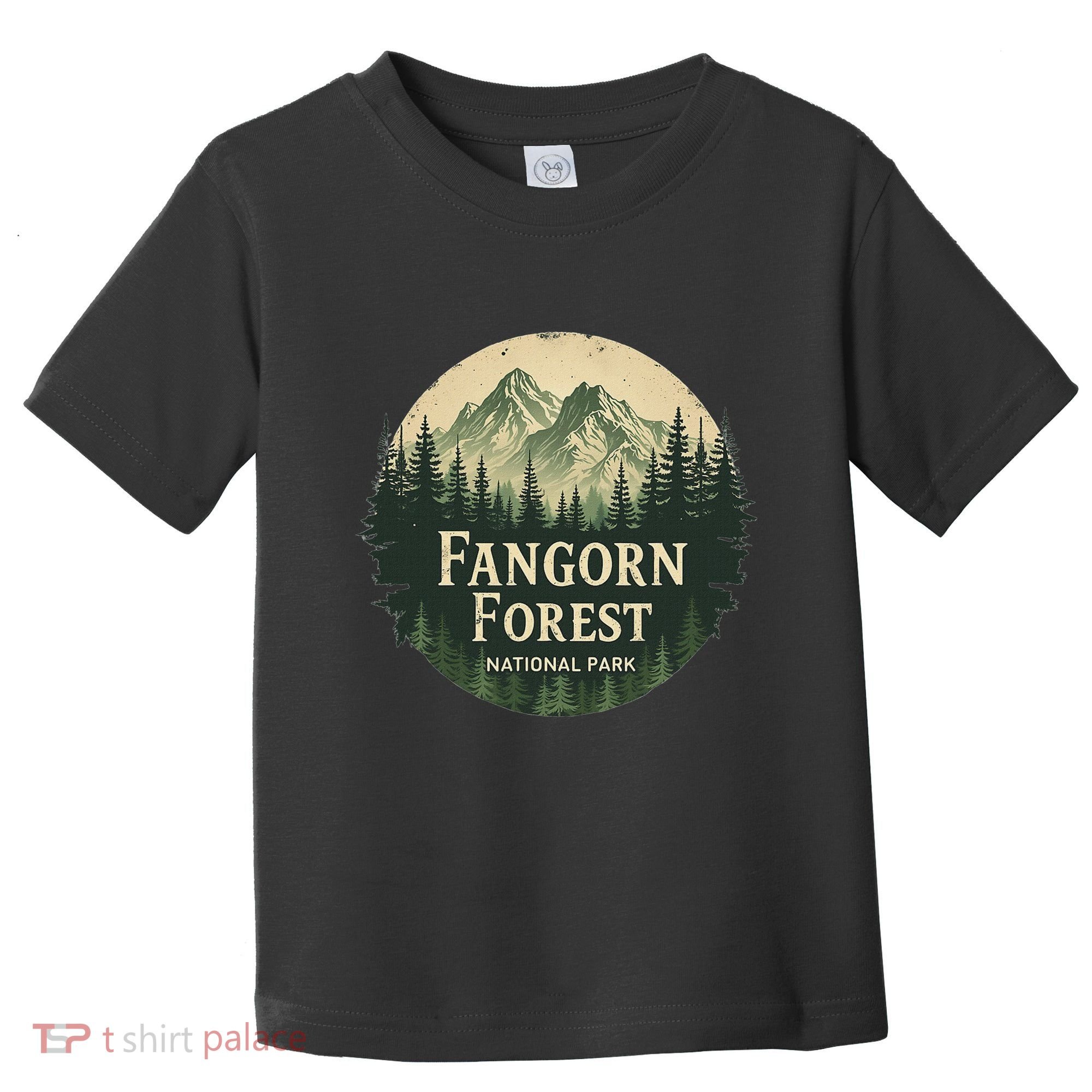 Fangorn Forest National Park Bookworms Saying Toddler T-Shirt