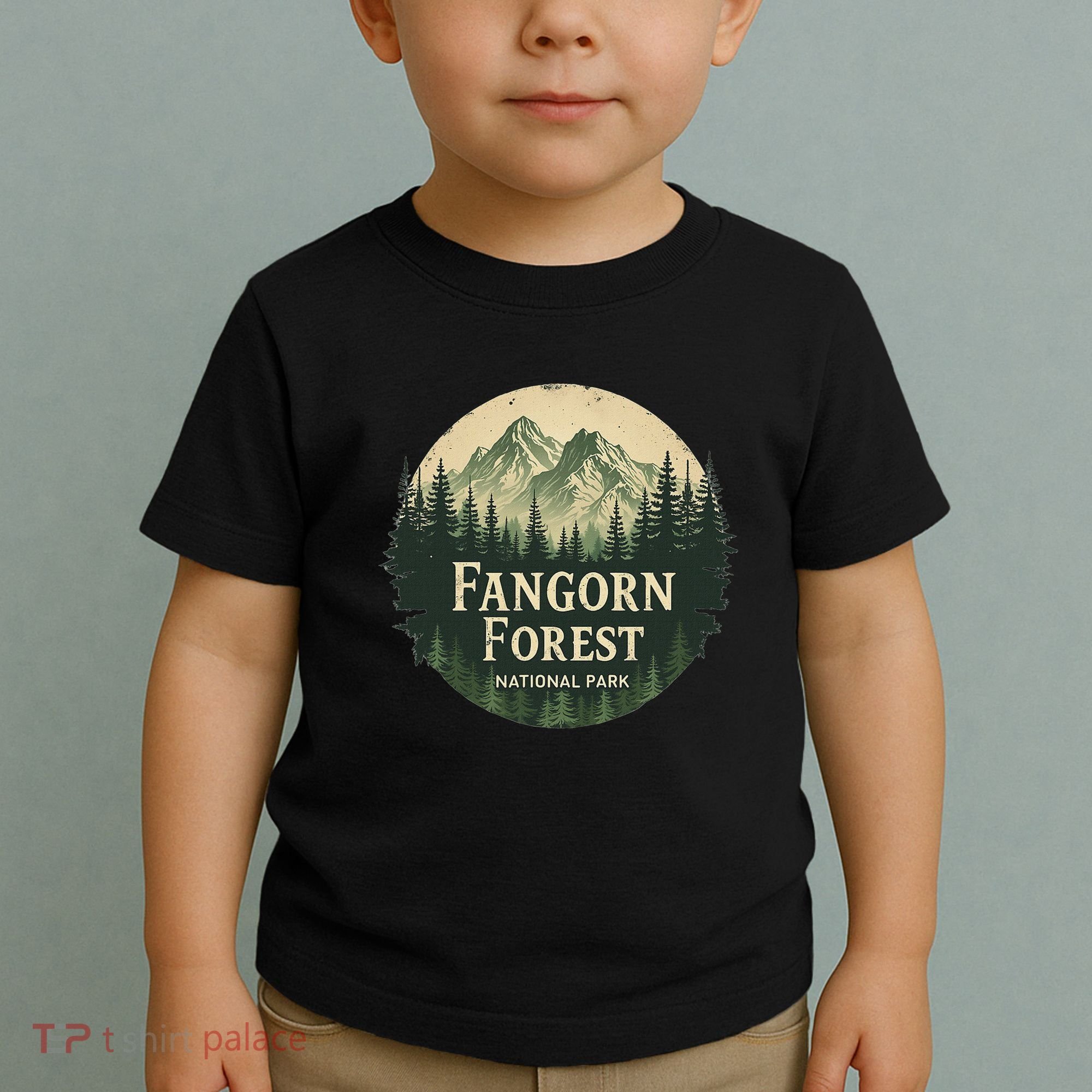 Fangorn Forest National Park Bookworms Saying Toddler T-Shirt