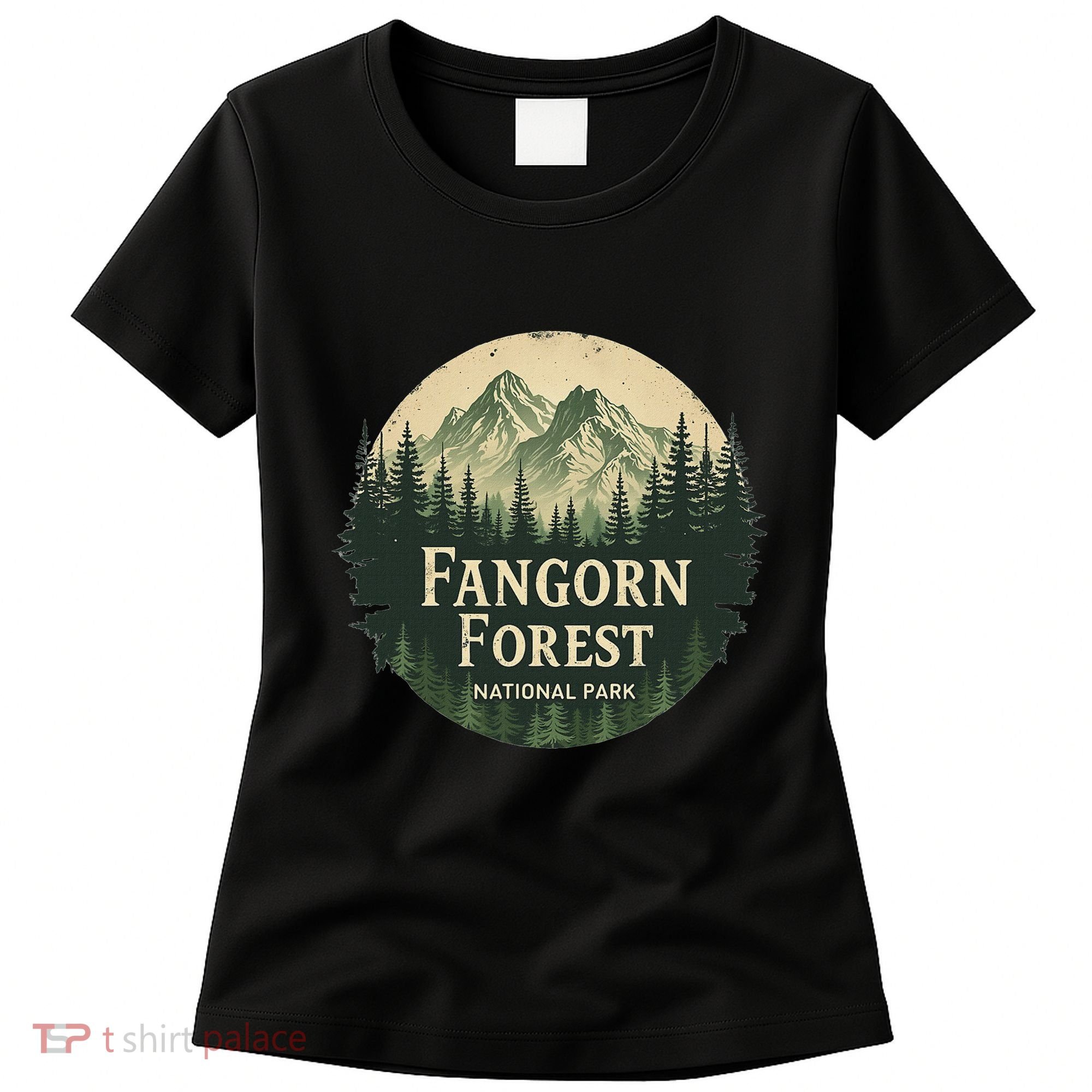 Fangorn Forest National Park Bookworms Saying Women's T-Shirt