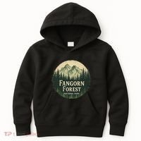 Fangorn Forest National Park Bookworms Saying Kids Hoodie thumb 0