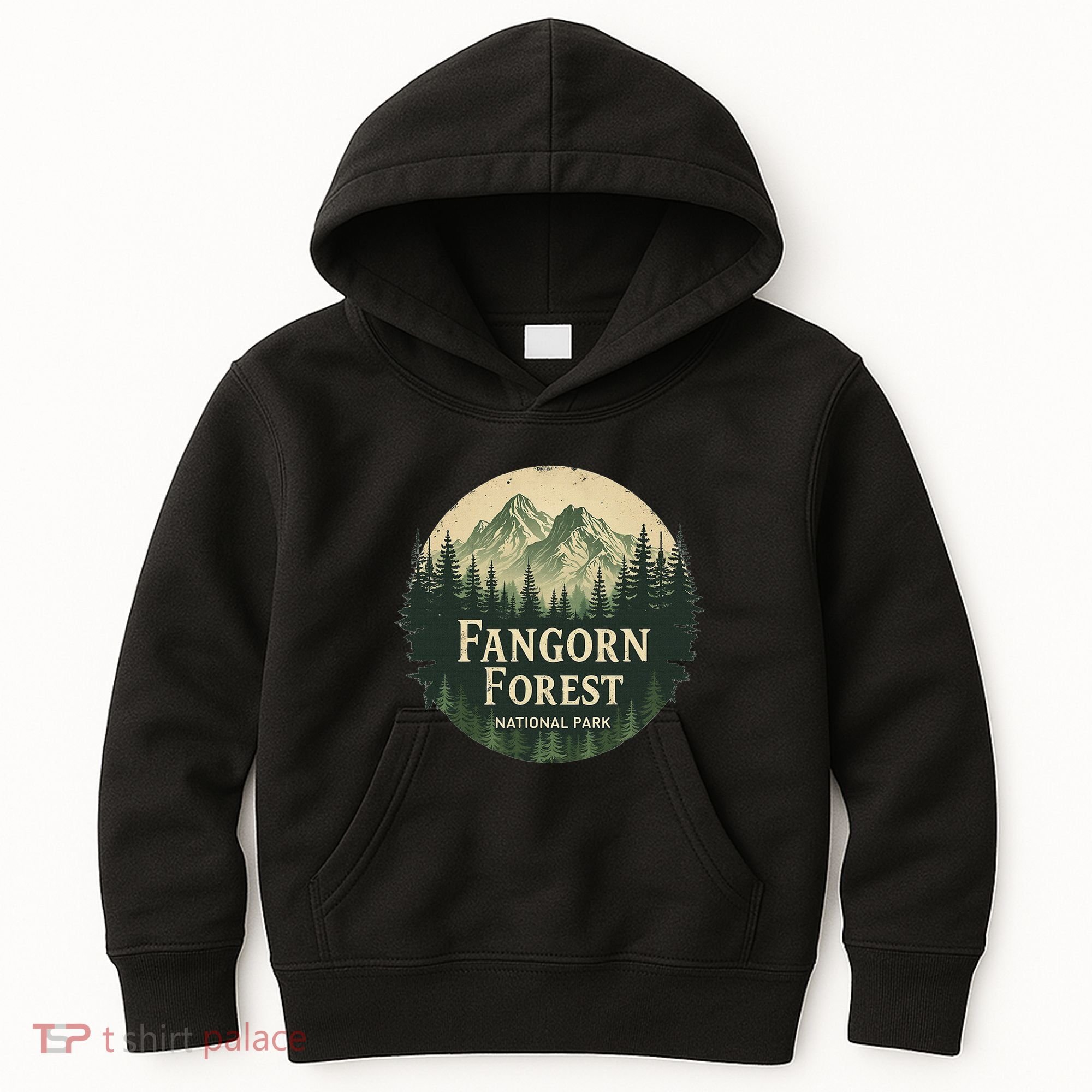 Fangorn Forest National Park Bookworms Saying Kids Hoodie