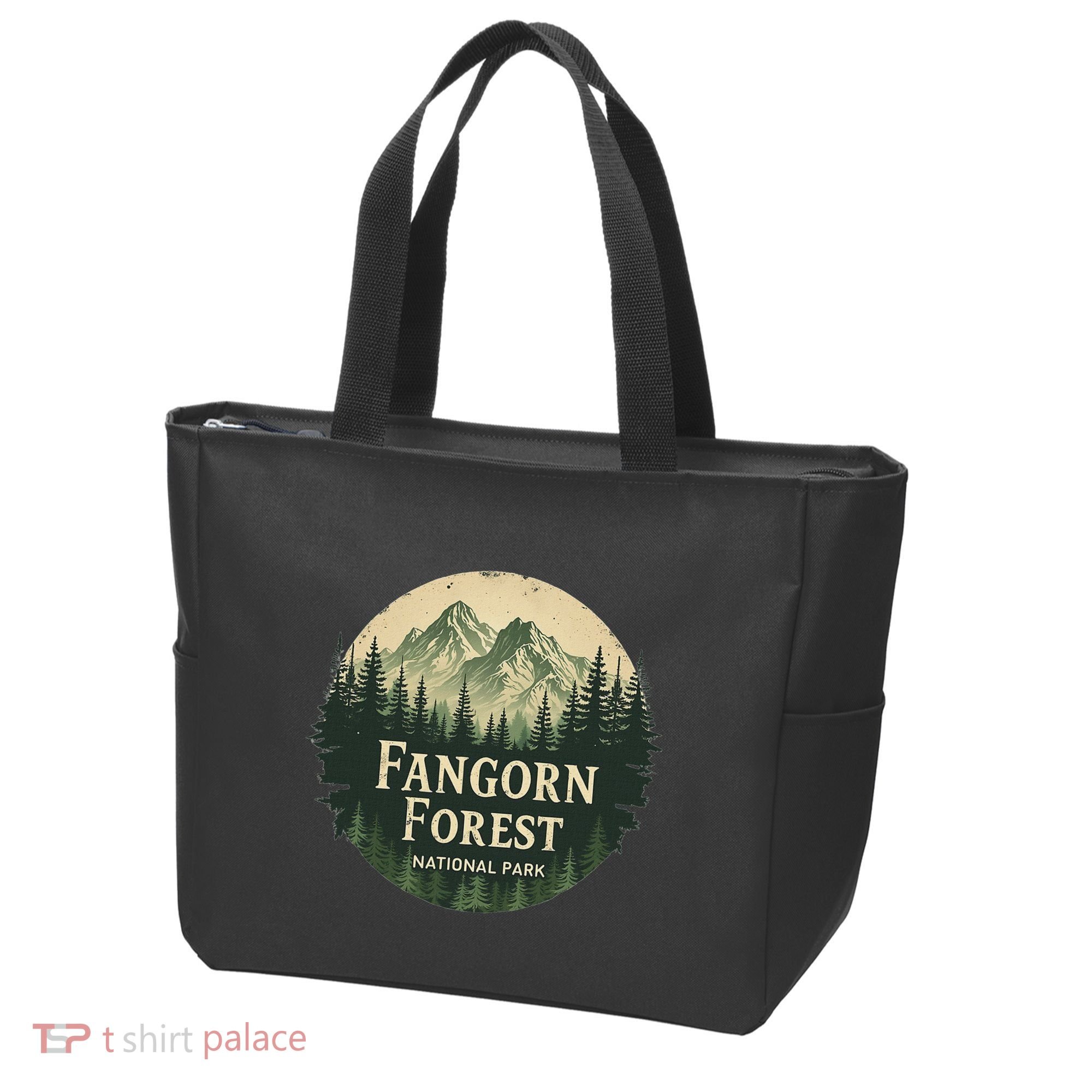 Fangorn Forest National Park Bookworms Saying Tote Bag