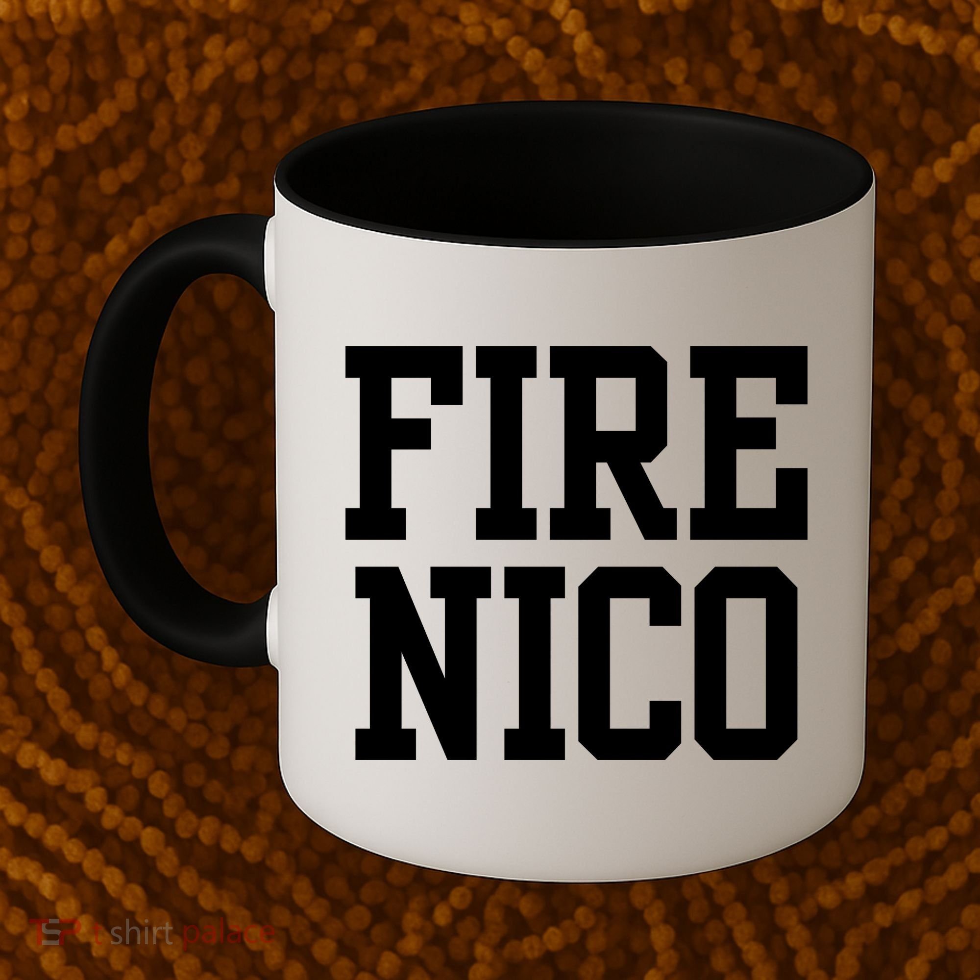 Funny Fire Nico Coffee Mug