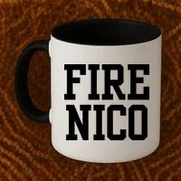 Funny Fire Nico Coffee Mug thumb 2