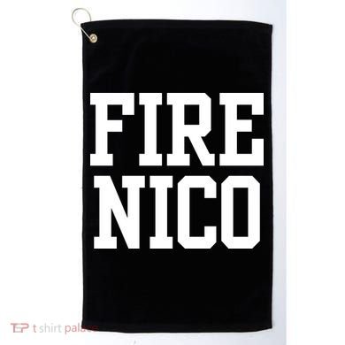 Funny Fire Nico Golf Towel