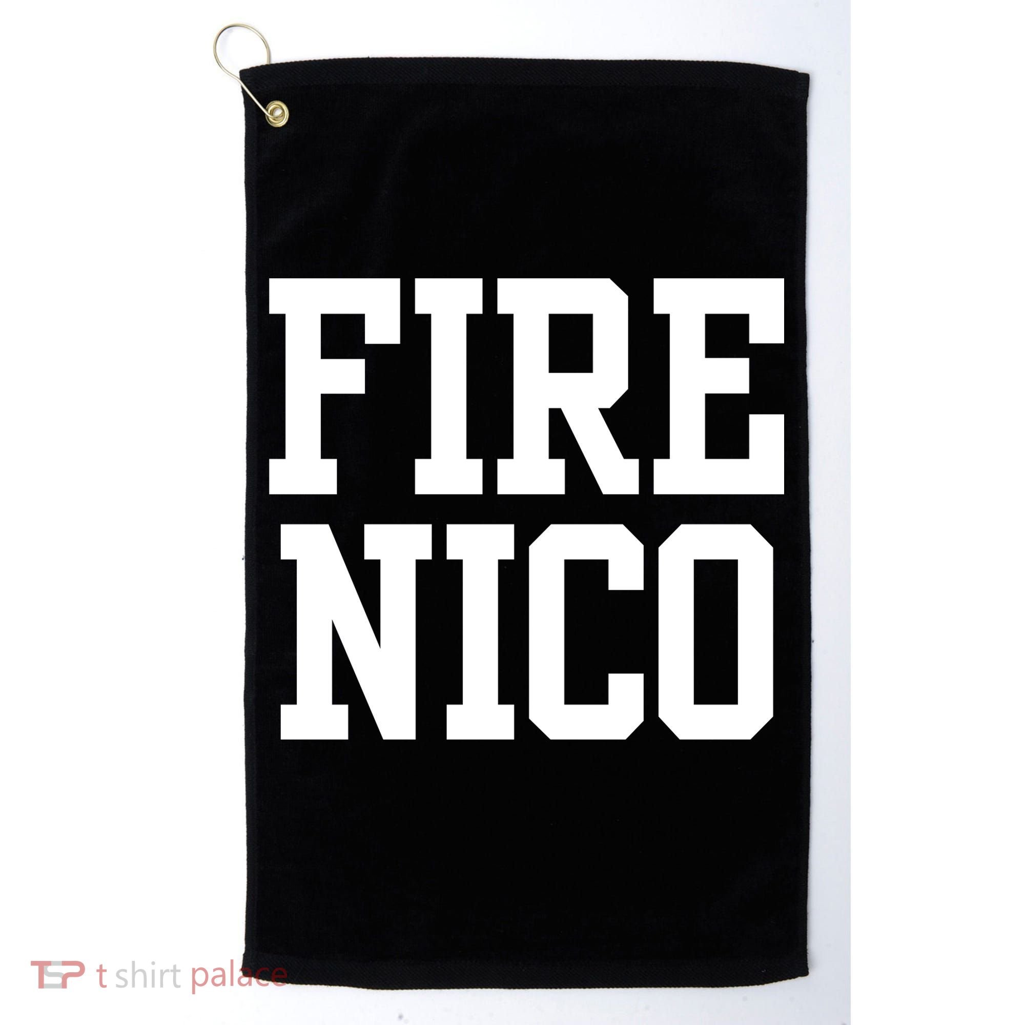 Funny Fire Nico Golf Towel