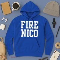 Funny Fire Nico Hoodie thumb 3