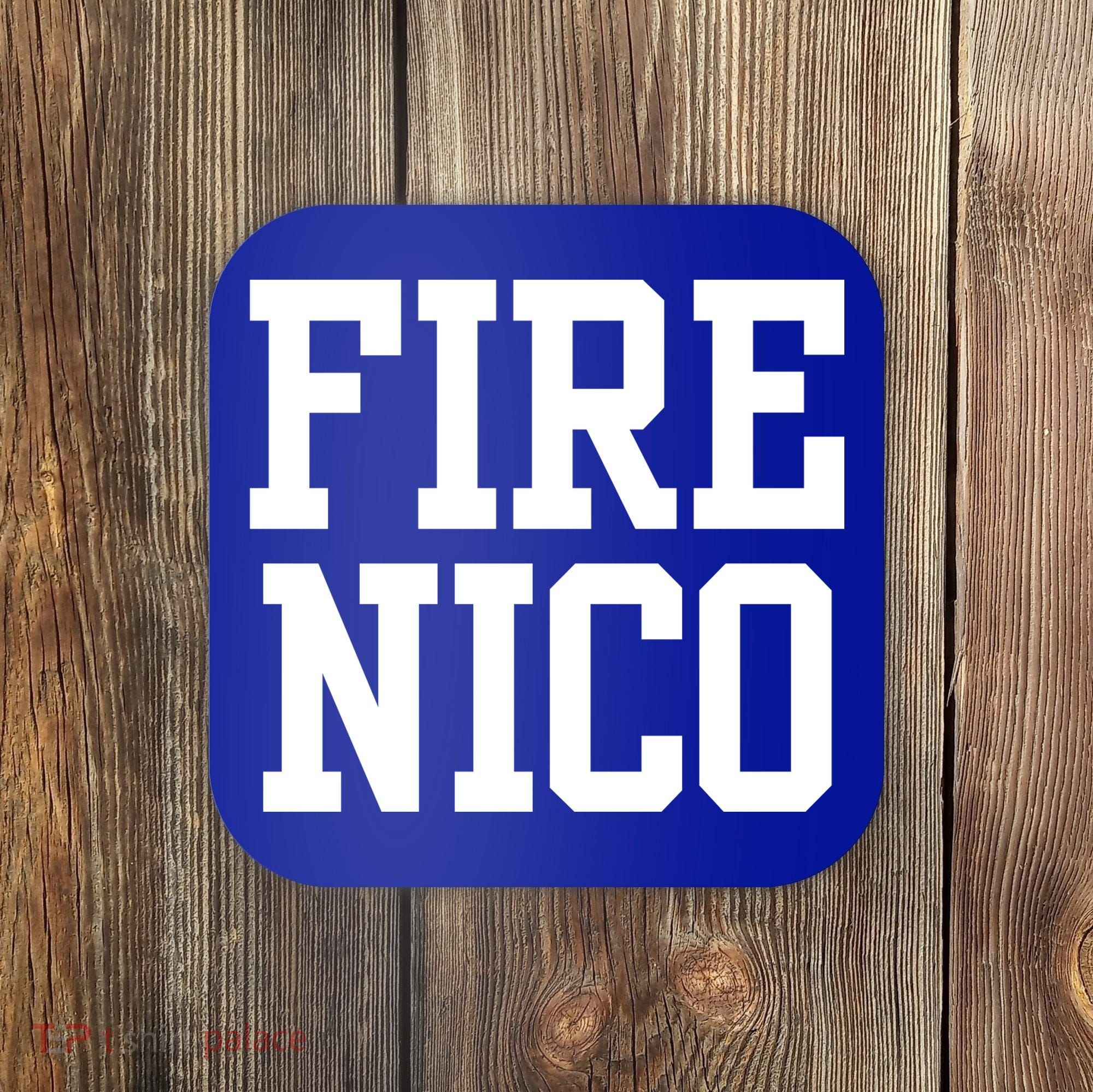 Funny Fire Nico Coaster