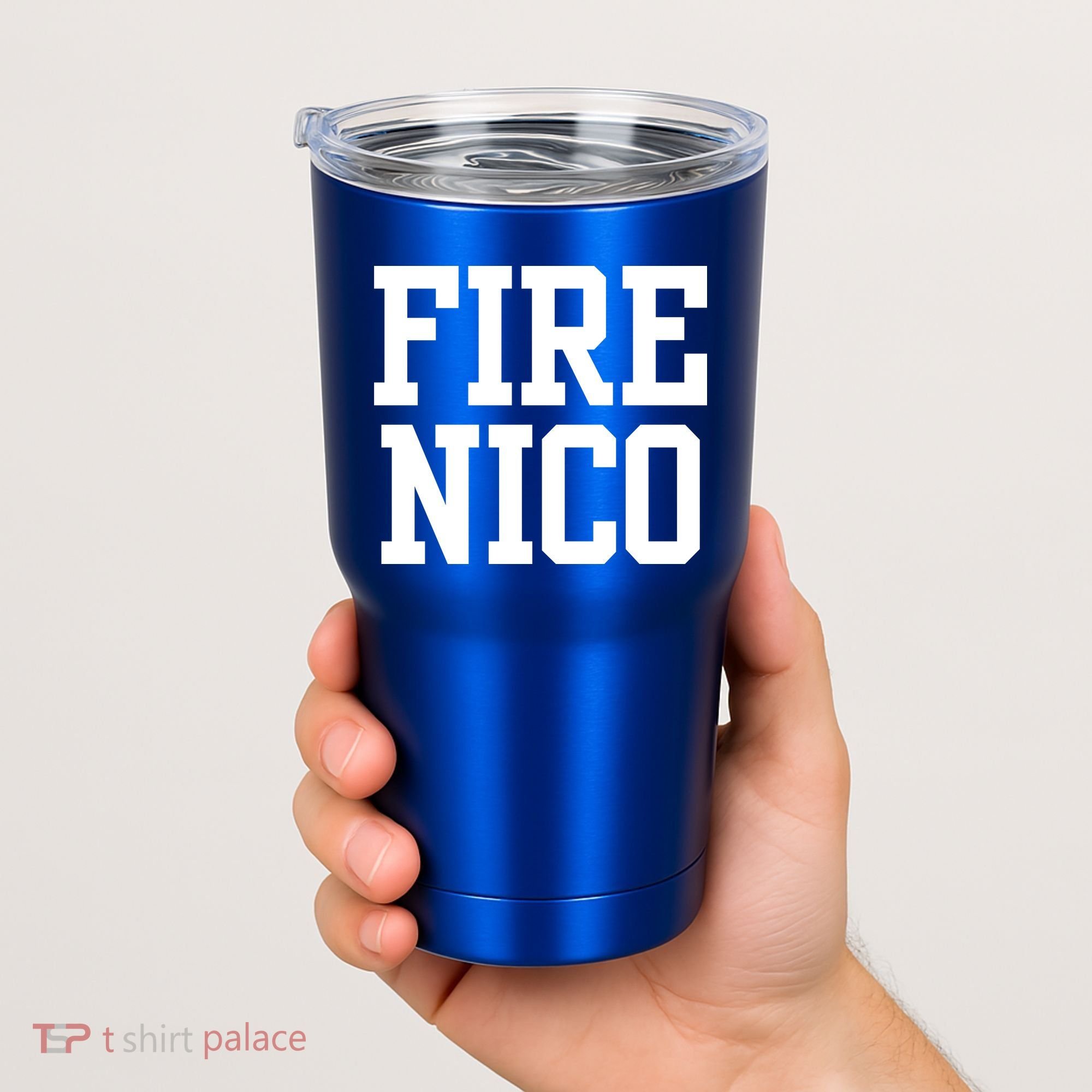 Funny Fire Nico Tumbler