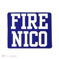 Funny Fire Nico Mousepad thumb 0