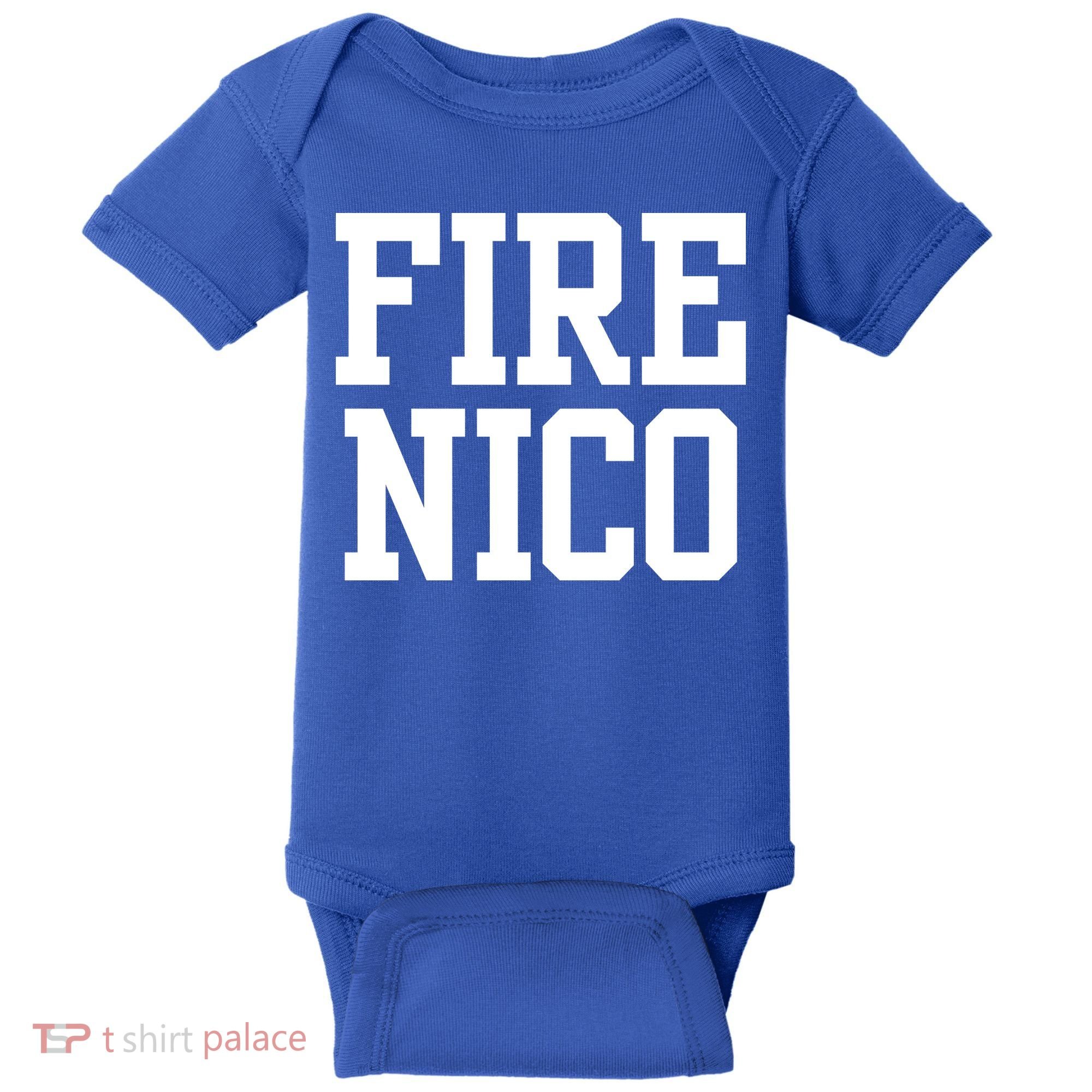 Funny Fire Nico Baby Bodysuit