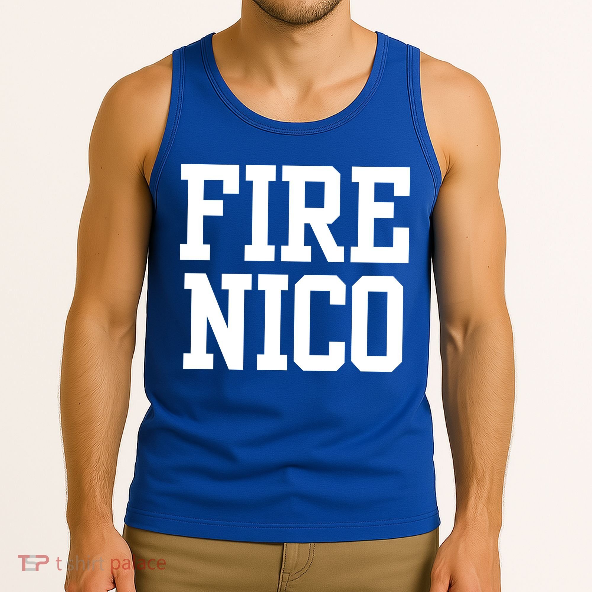 Funny Fire Nico Tank Top