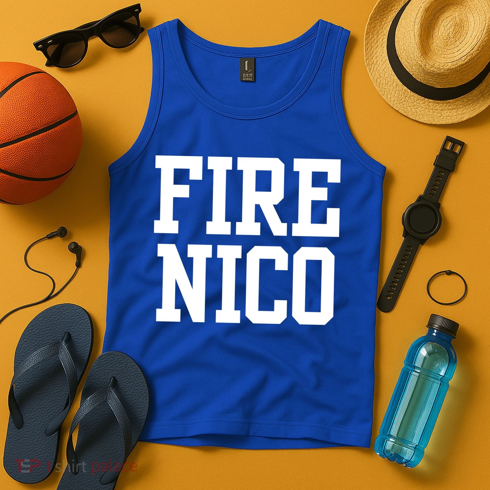 Funny Fire Nico Tank Top