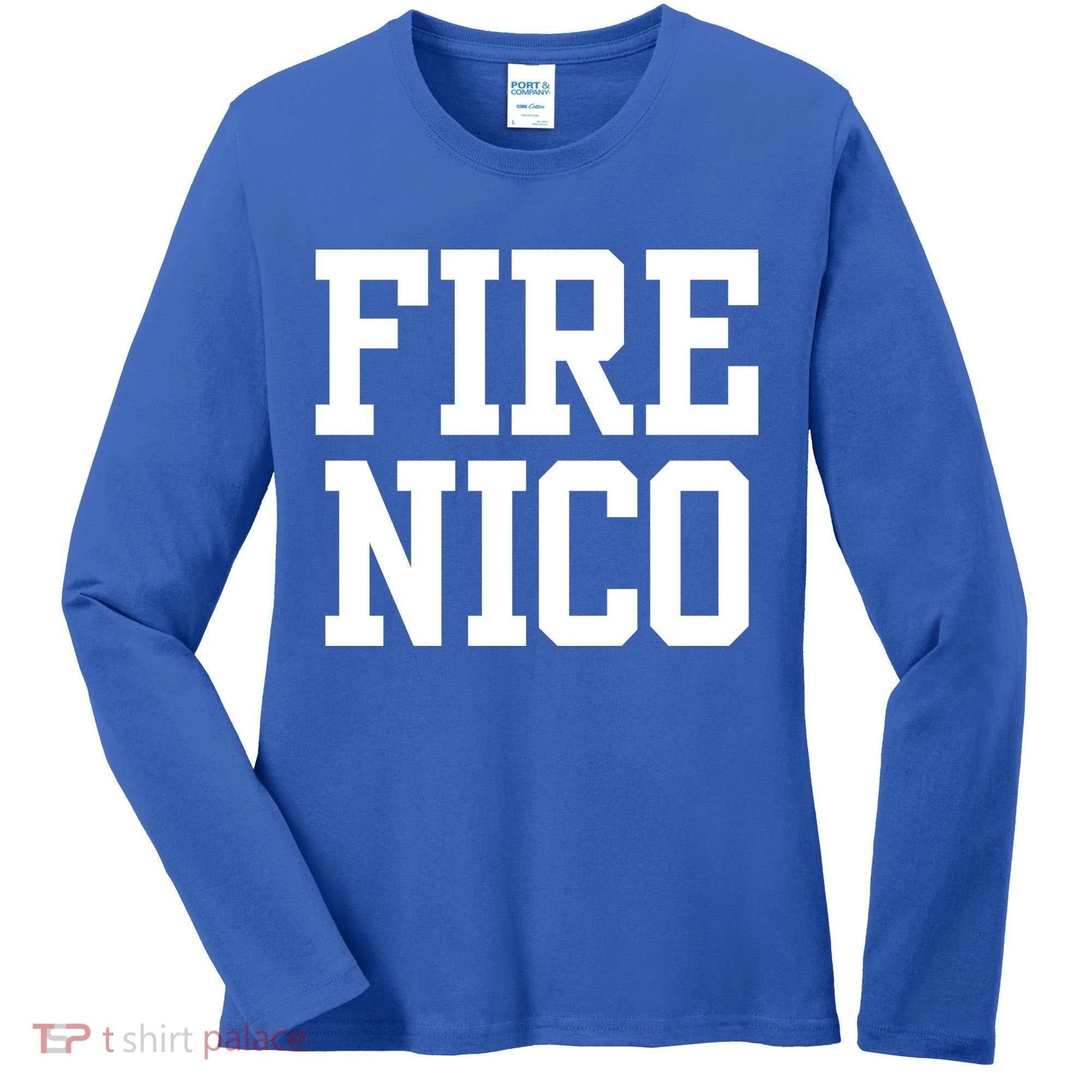 Funny Fire Nico Women's Long Sleeve Shirt