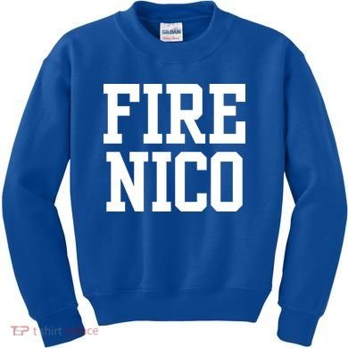 Funny Fire Nico Kids Sweatshirt
