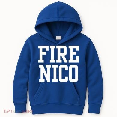Funny Fire Nico Kids Hoodie