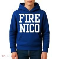Funny Fire Nico Kids Hoodie thumb 4