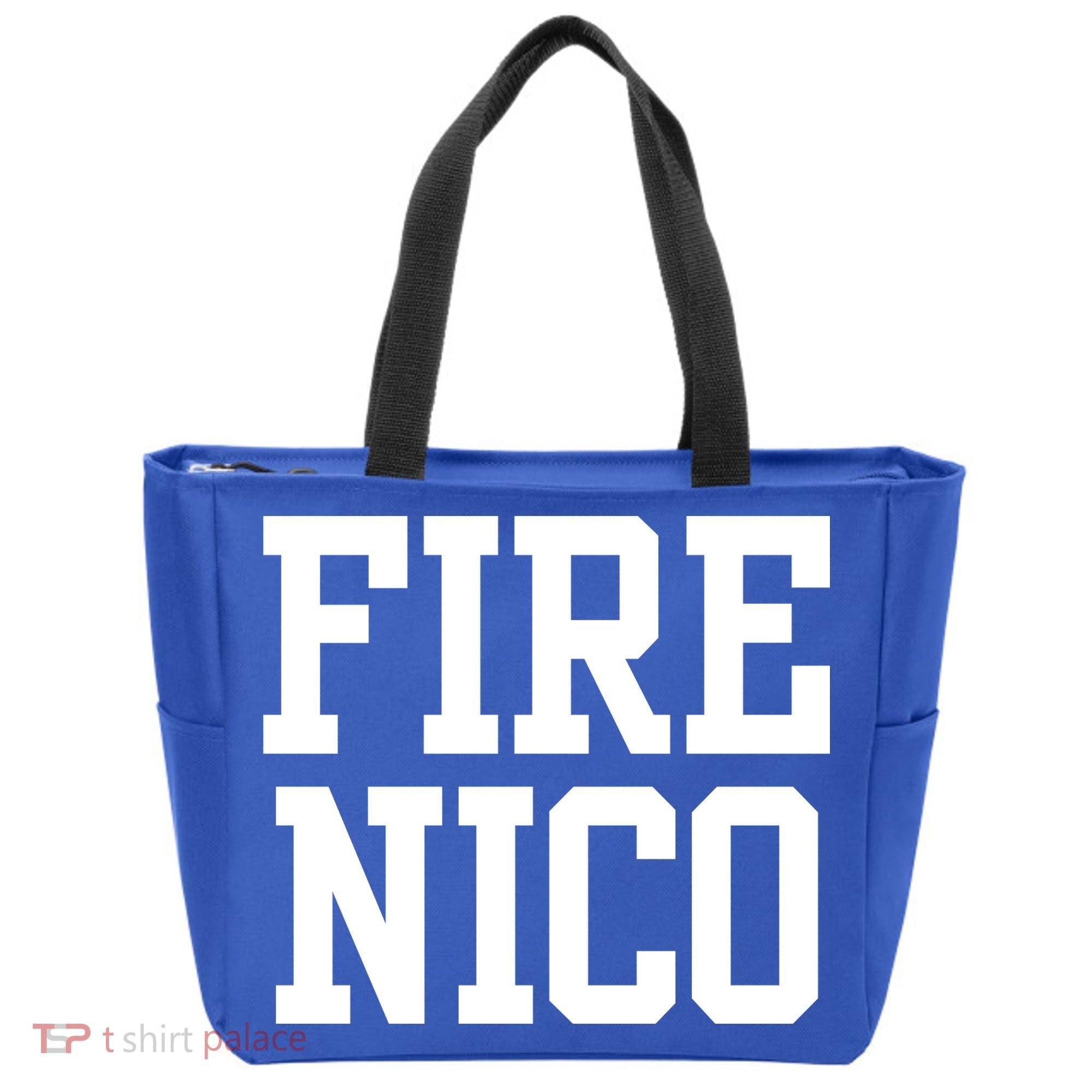 Funny Fire Nico Tote Bag