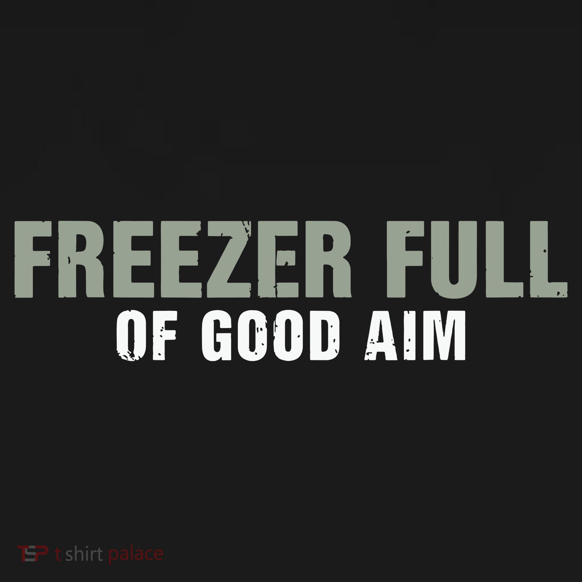 Freezer Full Of Good Aim Funny Saying Visor