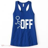 Funny Fuck Off Meme Women's Tank Top thumb 0