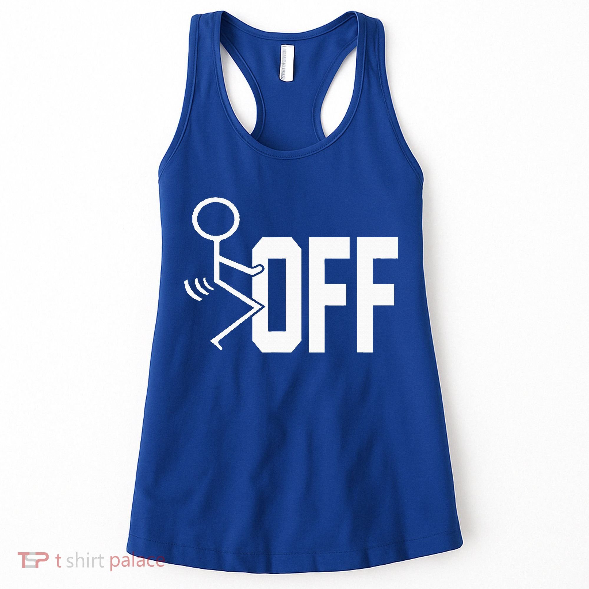 Funny Fuck Off Meme Women's Tank Top