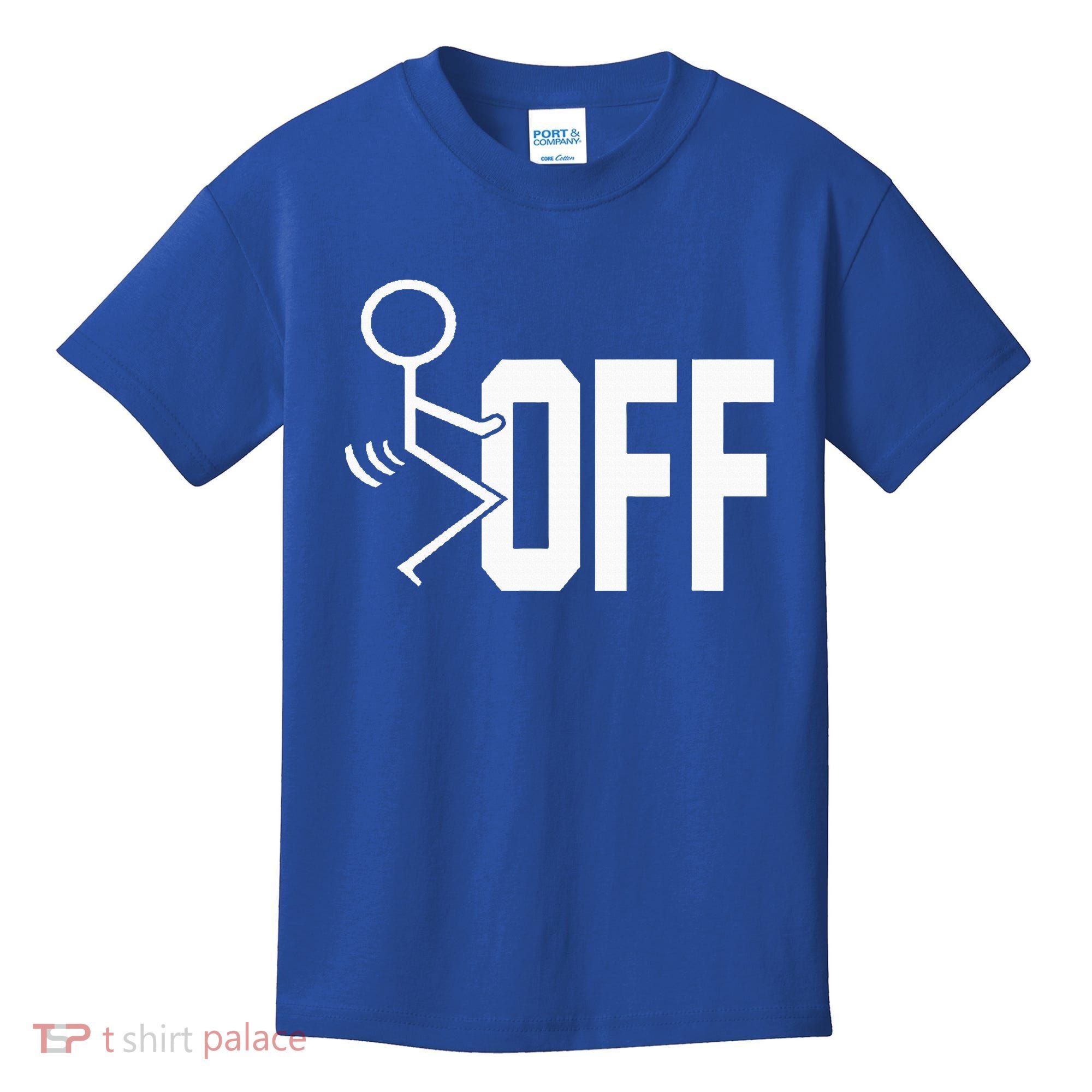 Funny Fuck Off Meme Kids T-Shirt